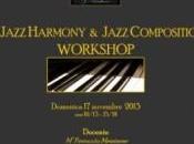 “1st Jazz Harmony Composition Workshop”a Riposto, domenica Novembre