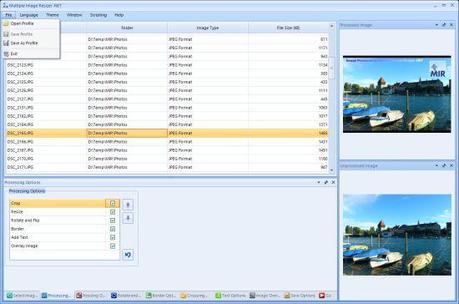 Multiple Image Resizer - software gratuito per l'editing multiplo di immagini