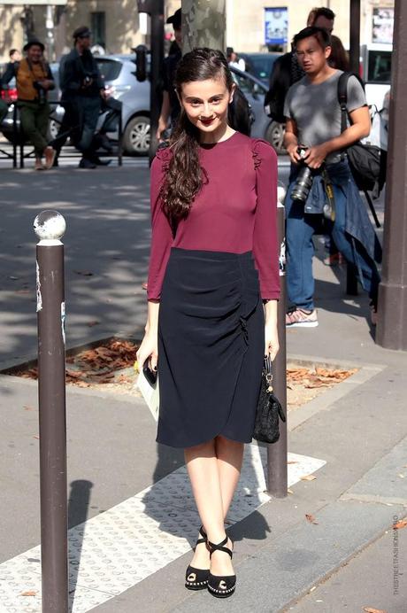 In the Street...Burgundy+Black...Burgundy is the new Bordeaux