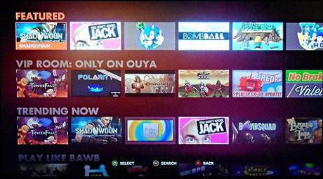 OUYA Screen La console da gioco Android OUYA arriva in Italia entro fine novembre