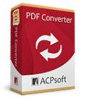 ACPsoftPDFConverter box shot 120 ACPsoft PDF Converter 2.0 Gratis: Convertire PDF in Word (DOC), TXT ed HTML [Windows App]