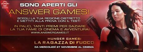 ANSWER GAMES, LA VERSIONE NON MORTALE DEGLI HUNGER GAMES