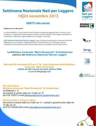 Nati per leggere_settimana nazionae 2013 GROTTAMMARE