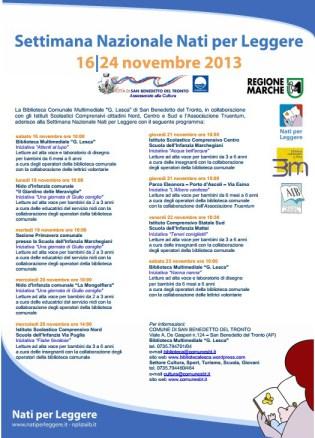 Nati per leggere_settimana nazionae 2013 SBT