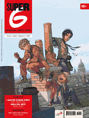 I Quattro di Baker Street   il caso della Tenda Blu, la nuova storia a fumetti pubblicata su Super G Periodici San Paolo Claudio Stassi 