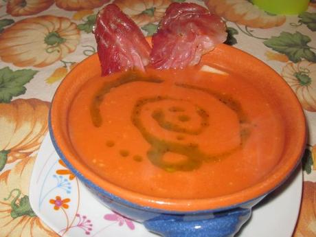 Crema di Pomodoro al Profumo di Basilico