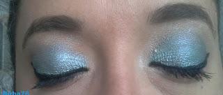 MI PREPARO CON VOI WHITE AND BLUE MAKEUP