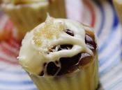 Bicchierini cioccolato bianco, Nutella salsa Mou.