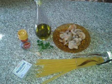 Pasta funghi e philadelphia ingredienti