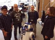 foto R2-D2 backstage Star Wars: Episode