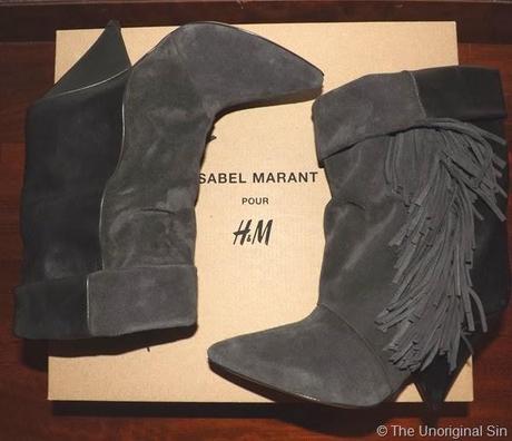 hm isabel marant, isabel marant, hm isabel marant stivali, hm isabel marant boots, isabel marant fringed boots