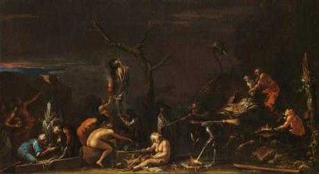 salvator rosa streghe ed incantesimi 1646