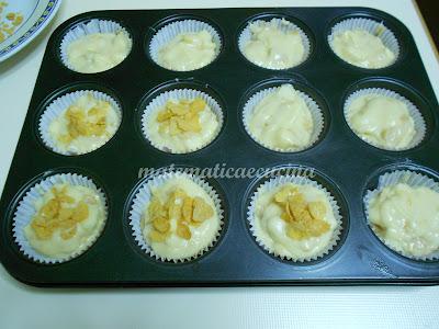 Muffins alle Mele e Corn Flakes