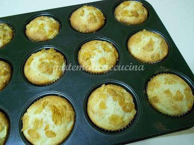 Muffins alle Mele e Corn Flakes