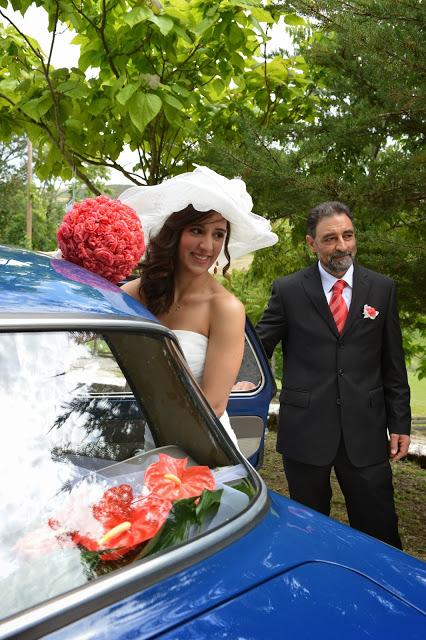 MATRIMONIO ROSSO CORALLO PER ALESSANDRA / Alessandra's coral red wedding