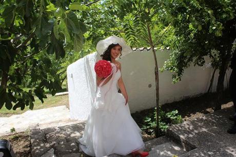 MATRIMONIO ROSSO CORALLO PER ALESSANDRA / Alessandra's coral red wedding