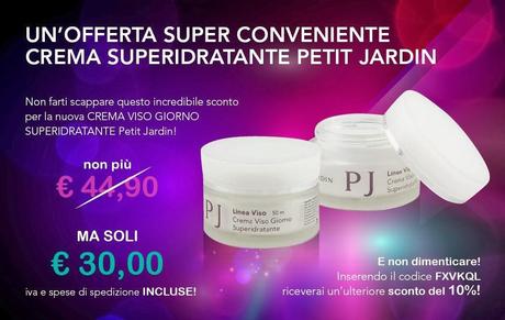 Petit Jardin: nuova promozione novembre