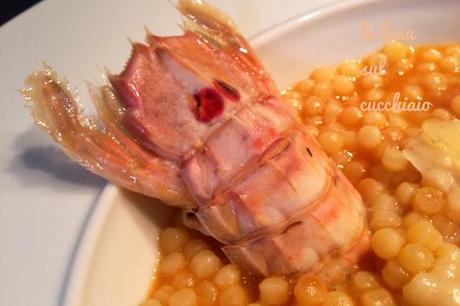 FREGOLA SARDA CON LE CANOCCHIE