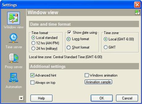view Chronograph 6.80 Gratis: Sincronizza lorologio del tuo PC per essere sempre precissisimo [Windows App]