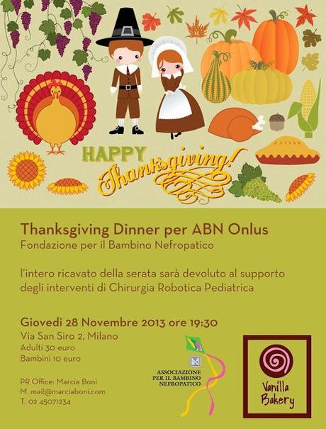 Happy Thanksgiving Dinner per ABN Onlus