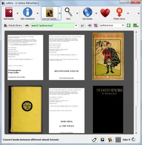 calibre 1.0 new cover view 645x660 Download Calibre 1.10 Portable in Italiano: Miglior programma per convertire eBook AZW, MOBI, ePub, PDF e altri