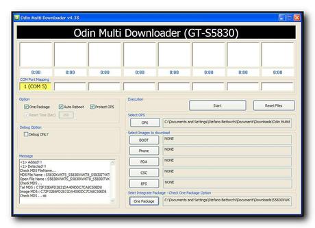 002 odin ripristino firmware galaxy ace b5d69 [Tutorial] Come Ripristinare IL Firmware Originale Samsung Galaxy ACE GT S5830!