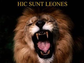 Oggi nella mia rubrica: hic sunt leones