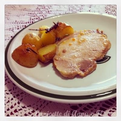 Arista con patate e rosmarino