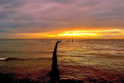 Dall'alba al tramonto nella Laguna Veneta.