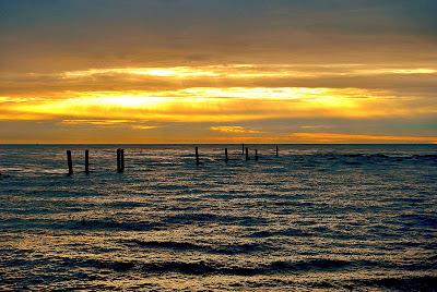 Dall'alba al tramonto nella Laguna Veneta.