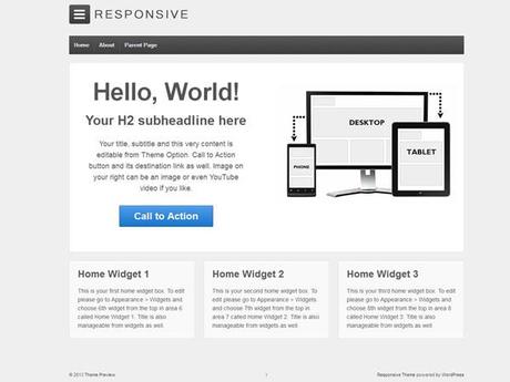 tema wp free responsive