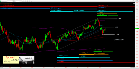 Eur-Usd: Mappa ciclica al 17/11/2013