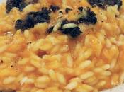 Risotto alla zucca perle tartufo nero.