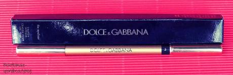 Dolce&Gabbana; - The Eyeliner matita occhi n.5 Black e mascara Secret Eyes...ecco la review dei prodotti testati grazie alla collaborazione con Profumeria/pelletteria Di Tano!