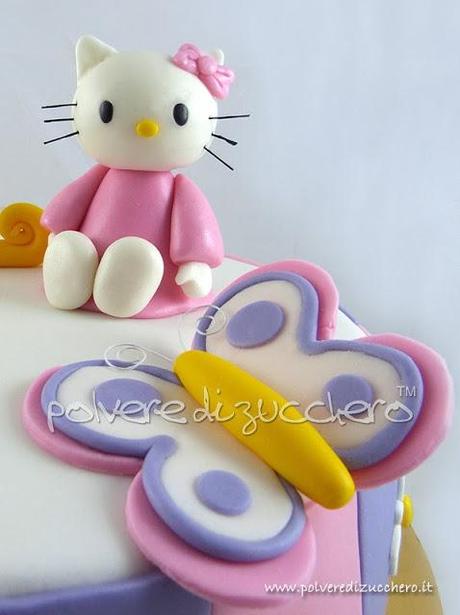 torta hello kitty polvere di zucchero