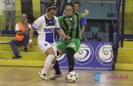 Ersilia D'Incecco in Montesilvano-AZ Gold Women, calcio a 5 femminile, 8° giornata