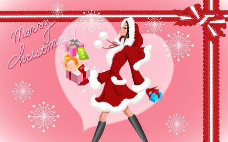 Vector-Christmas-girls-widescreen-31326