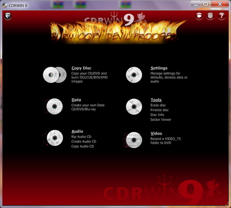 Immagine+5 CDRWIN 9 Gratis: Tra i migliori programma per masterizzare DVD e Blu ray su Windows gratis con Licenza