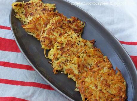 Golosità Salate - Gallette di Patate e Cipolle or Onion and Potato Rosti