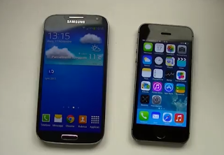 Samsung Galaxy S4 vs iPhone 5S: video confronto