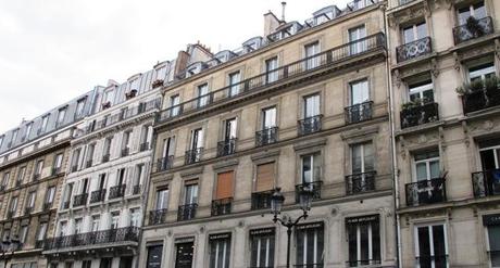 Parigi - la faccia  delle case