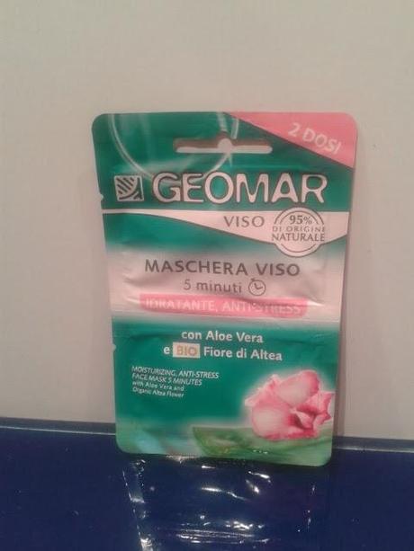 Recensione Geomar maschera viso idratante anti-stress