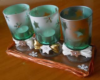 Preparativi per Natale #1: bicchieri portalumino