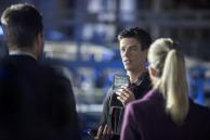 Arrow: prime immagini di Barry Allen The CW Grant Gustin Flash Arrow 