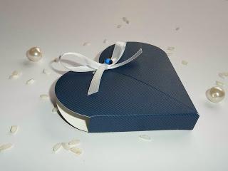 Scatoline portaconfetti blu, per battesimi, cresime, comunioni ragazzo o per matrimonio tema blu