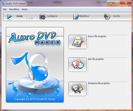 Immagine+0 Audio DVD Maker gratis: Estrarre Audio da DVD e creare DVD Musicali facilmente su Windows