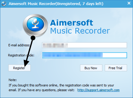 Immagine+7 Aimersoft Music Recorder gratis: Registra laudio da qualsiasi fonte [Windows App]