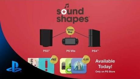 sound shapes ps4 debut trailer