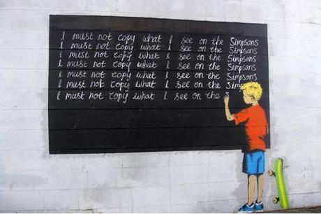 I-Must-Not-Copy-What-I-See-on-Simpsons-by-Banksy