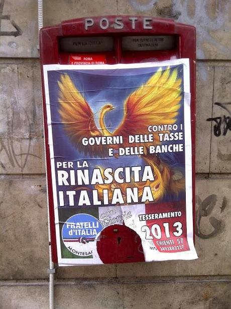 Non contenti di aver incartato di manifesti abusivi tutta la città per il loro evento dello scorso finesettimana, guardate cosa ha combinato Fratelli d'Italia a Montesacro